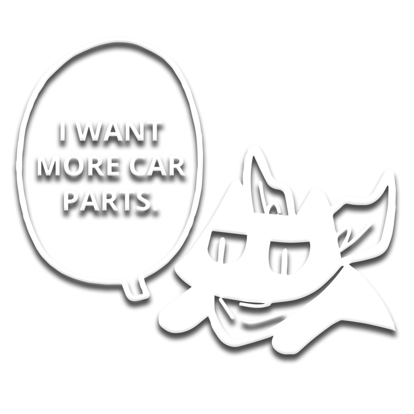 more car parts sticker
