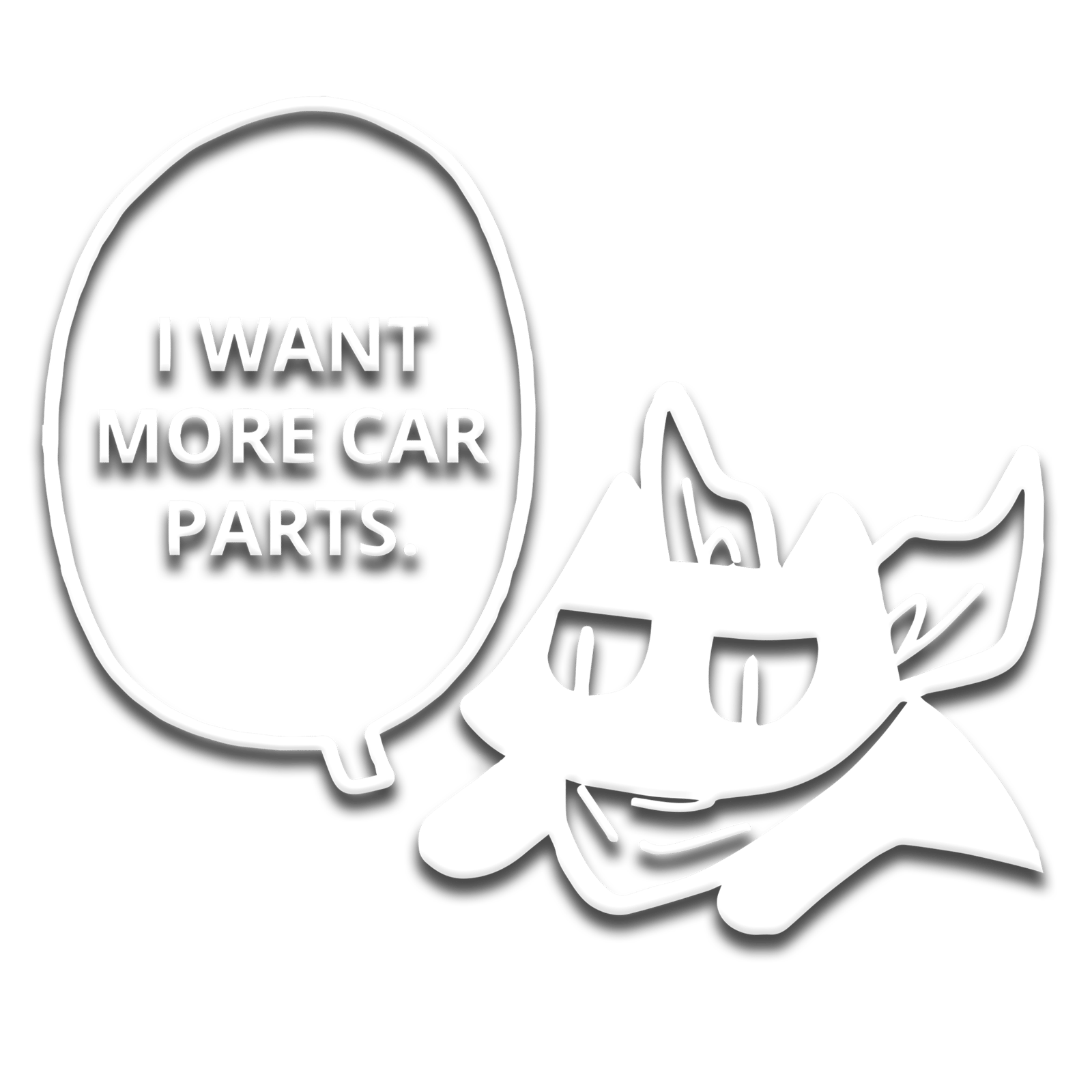 more car parts sticker